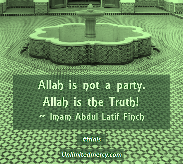 Imam Abdul Latif Finch Trials 2